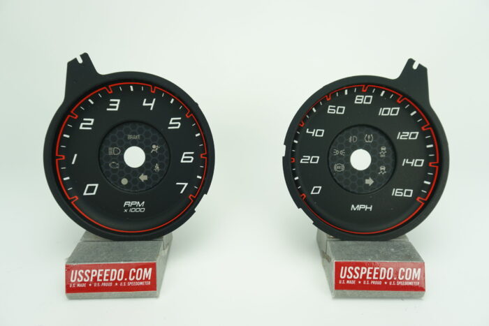 US Speedo Conversion Gauge Face