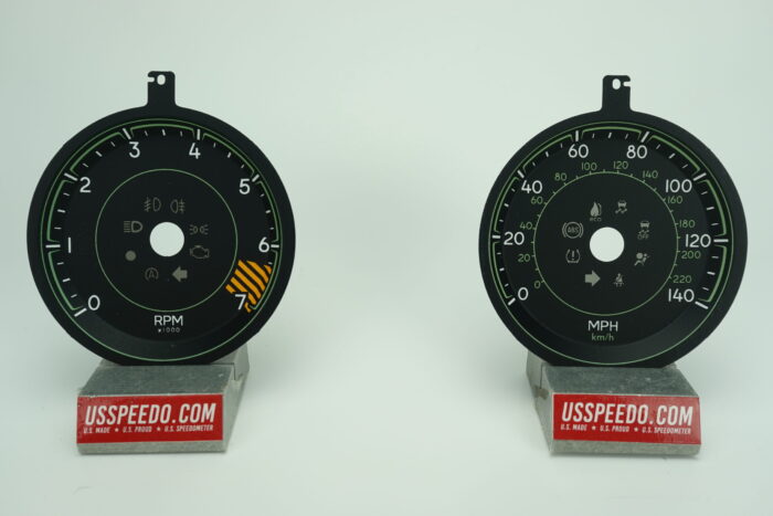 US Speedo Conversion Gauge Face