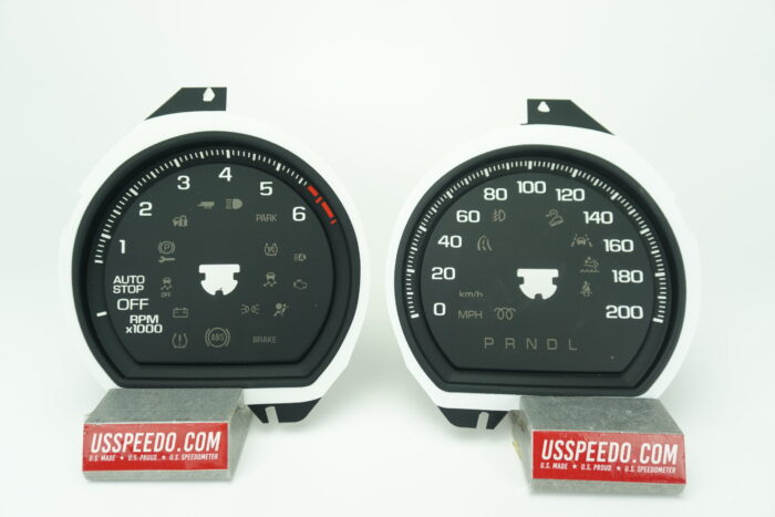 US Speedo Conversion Gauge Face