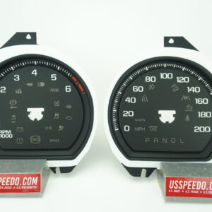 US Speedo Conversion Gauge Face