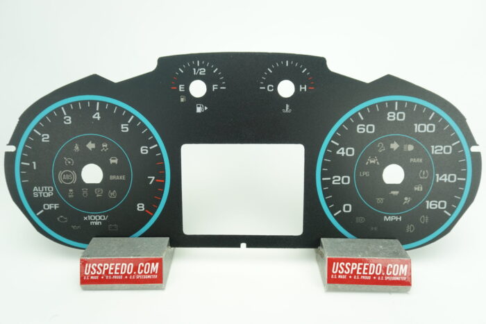 US Speedo Conversion Gauge Face