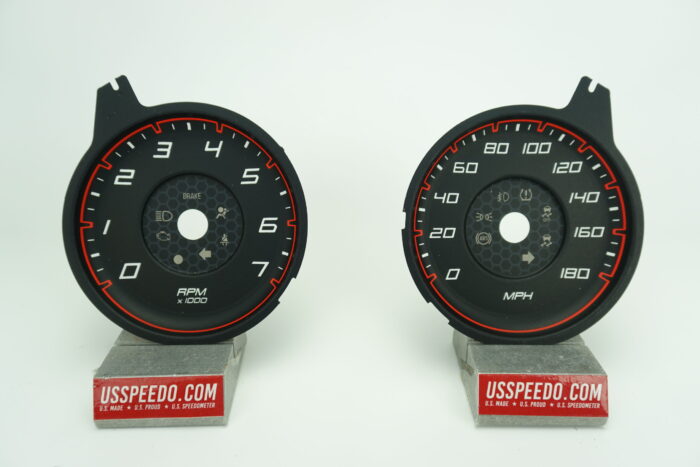 US Speedo Conversion Gauge Face