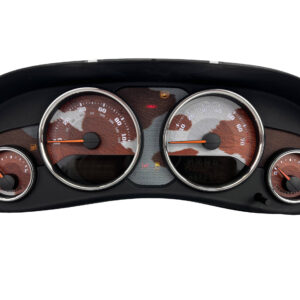 Custom Printed Stainless Gauge Face Kit