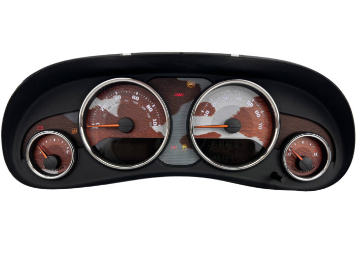 Custom Printed Stainless Gauge Face Kit