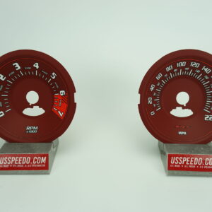 US Speedo Conversion Gauge Face