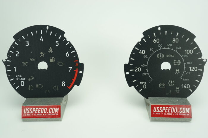 US Speedo Conversion Gauge Face