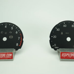 US Speedo Conversion Gauge Face