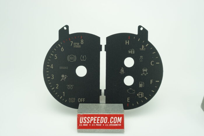 US Speedo Conversion Gauge Face