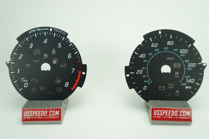 US Speedo Conversion Gauge Face