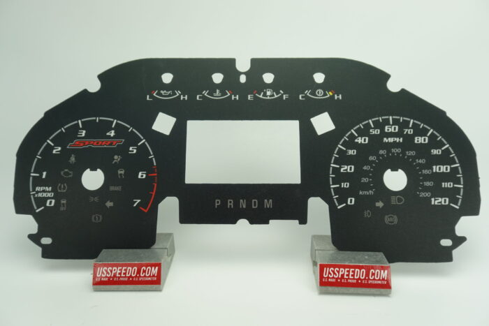 US Speedo Conversion Gauge Face