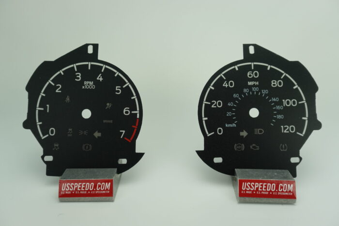 US Speedo Conversion Gauge Face