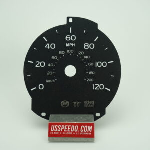 US Speedo Conversion Gauge Face