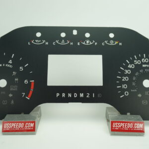 US Speedo Conversion Gauge Face