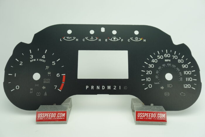 US Speedo Conversion Gauge Face