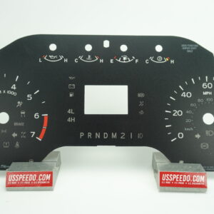 US Speedo Conversion Gauge Face