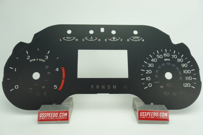 US Speedo Conversion Gauge Face