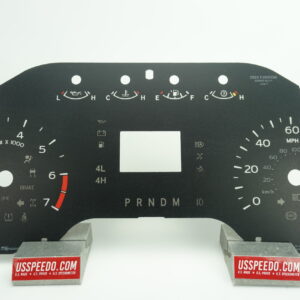 US Speedo Conversion Gauge Face