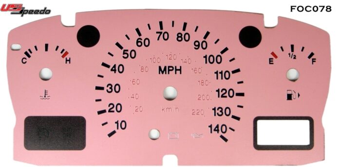 Pro Color Edition Custom Gauge Face Kit