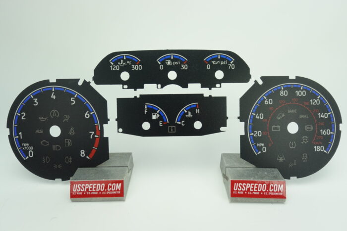 US Speedo Conversion Gauge Face
