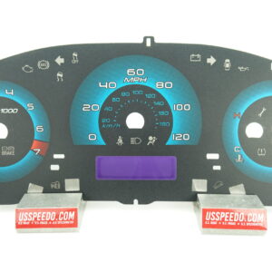 US Speedo Conversion Gauge Face