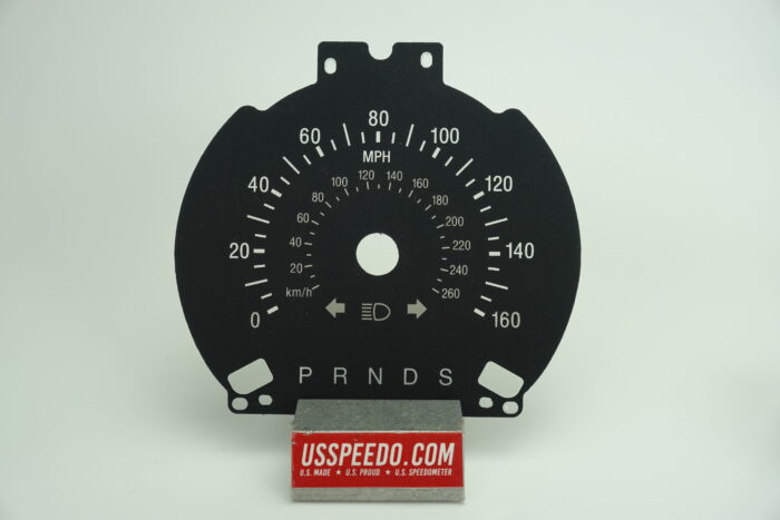 US Speedo Conversion Gauge Face