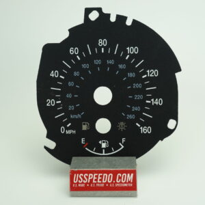 US Speedo Conversion Gauge Face