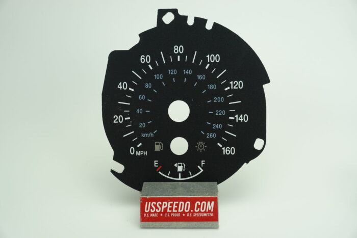 US Speedo Conversion Gauge Face
