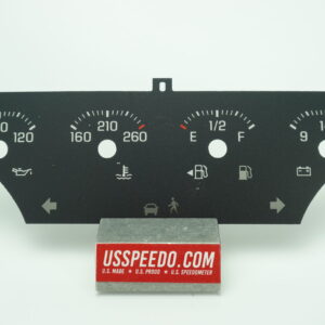 US Speedo Conversion Gauge Face