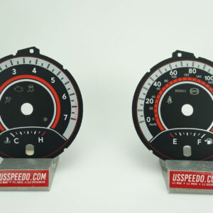 US Speedo Conversion Gauge Face