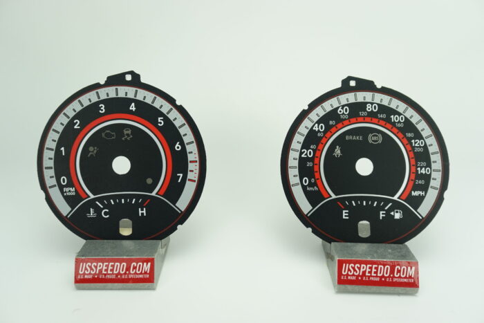 US Speedo Conversion Gauge Face