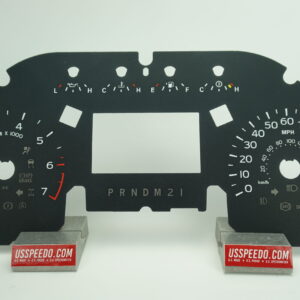 US Speedo Conversion Gauge Face