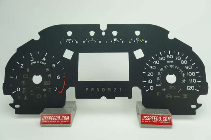US Speedo Conversion Gauge Face