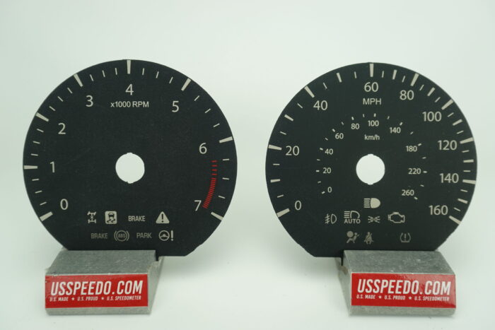 US Speedo Conversion Gauge Face