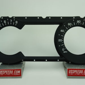 US Speedo Conversion Gauge Face