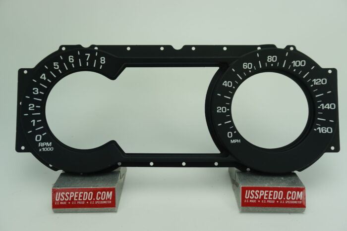 US Speedo Conversion Gauge Face