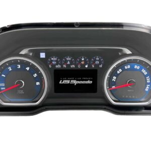 Aqua Edition Custom Gauge Face Kit