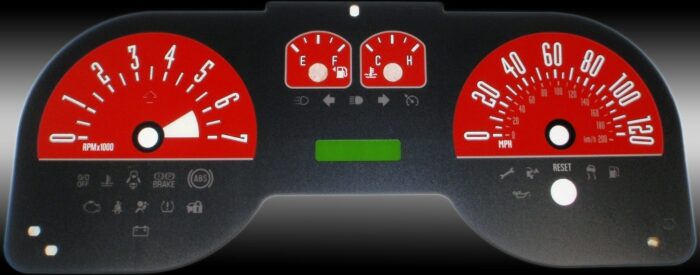 Pro Color Edition Custom Gauge Face Kit
