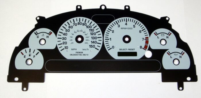Pro Color Edition Custom Gauge Face Kit