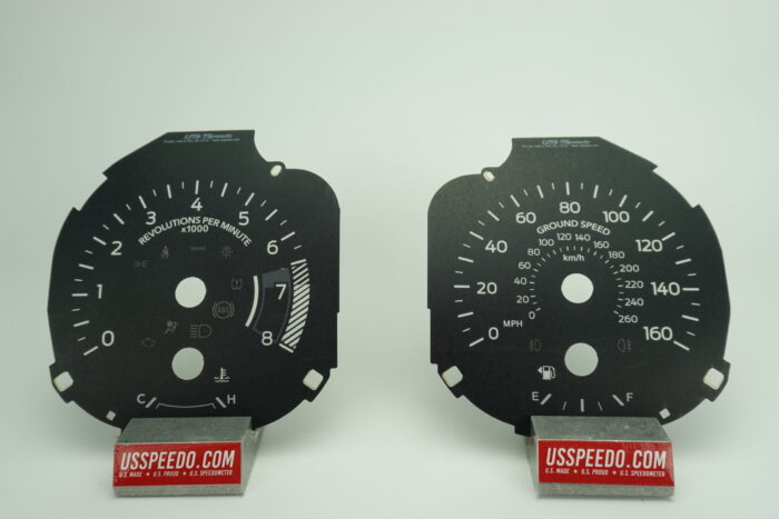 US Speedo Conversion Gauge Face