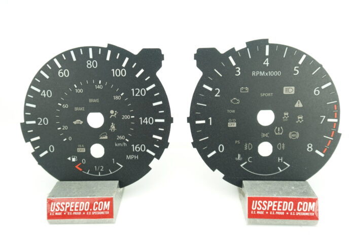 US Speedo Conversion Gauge Face