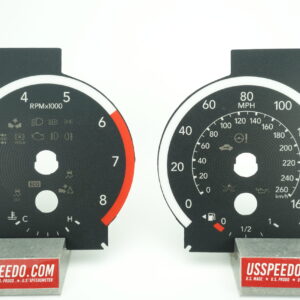 US Speedo Conversion Gauge Face