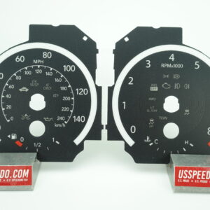 US Speedo Conversion Gauge Face