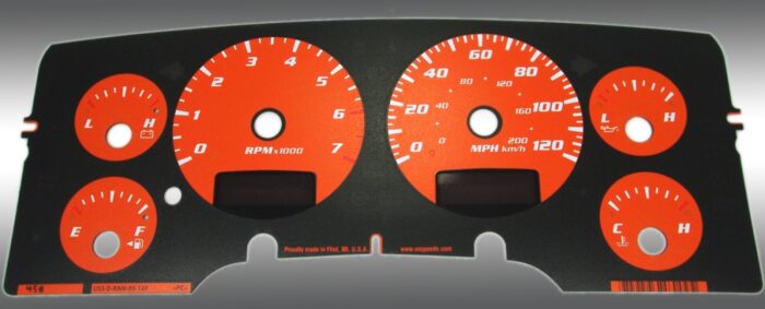 Pro Color Edition Custom Gauge Face Kit