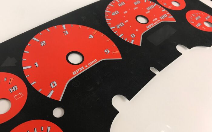 Pro Color Edition Custom Gauge Face Kit