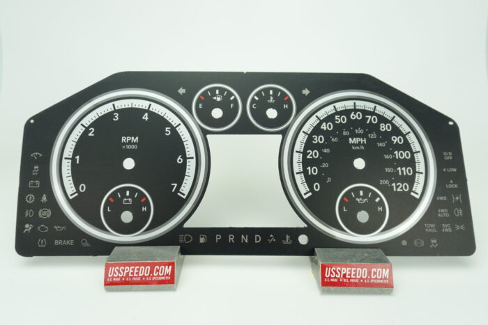 US Speedo Conversion Gauge Face