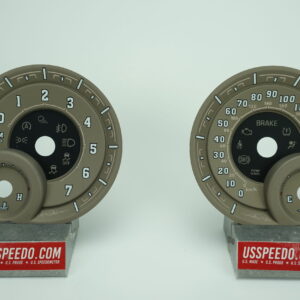 US Speedo Conversion Gauge Face