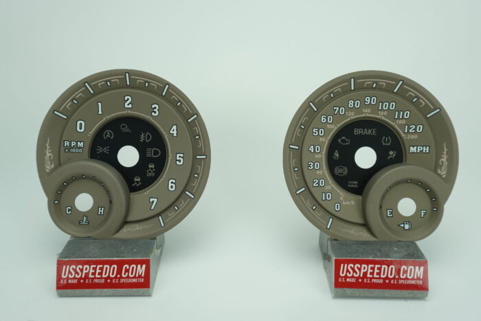 US Speedo Conversion Gauge Face
