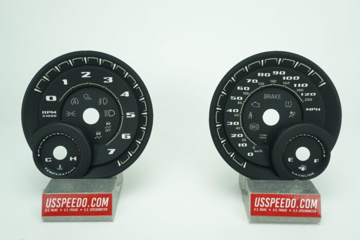 US Speedo Conversion Gauge Face
