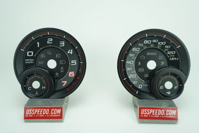 US Speedo Conversion Gauge Face