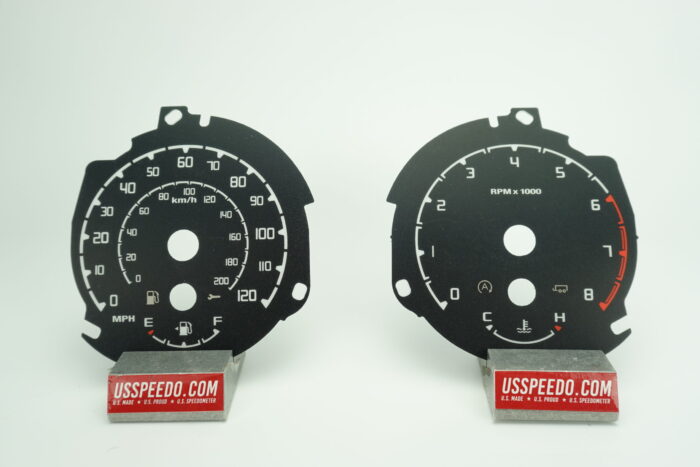 US Speedo Conversion Gauge Face